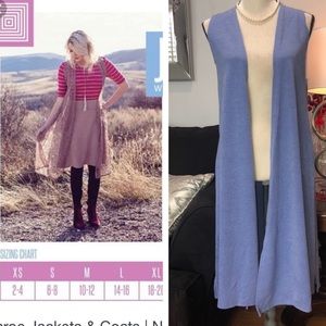 Lularoe “Joy” maxi vest